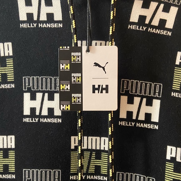 NWT - Puma x Helly Hansen Hoodie Puma Noir - Picture 3 of 4